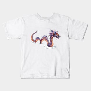 water dragon Kids T-Shirt